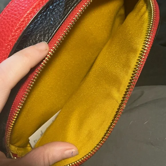 Coach Red and Black Mickey Mouse Tag - Picture 3 of 5